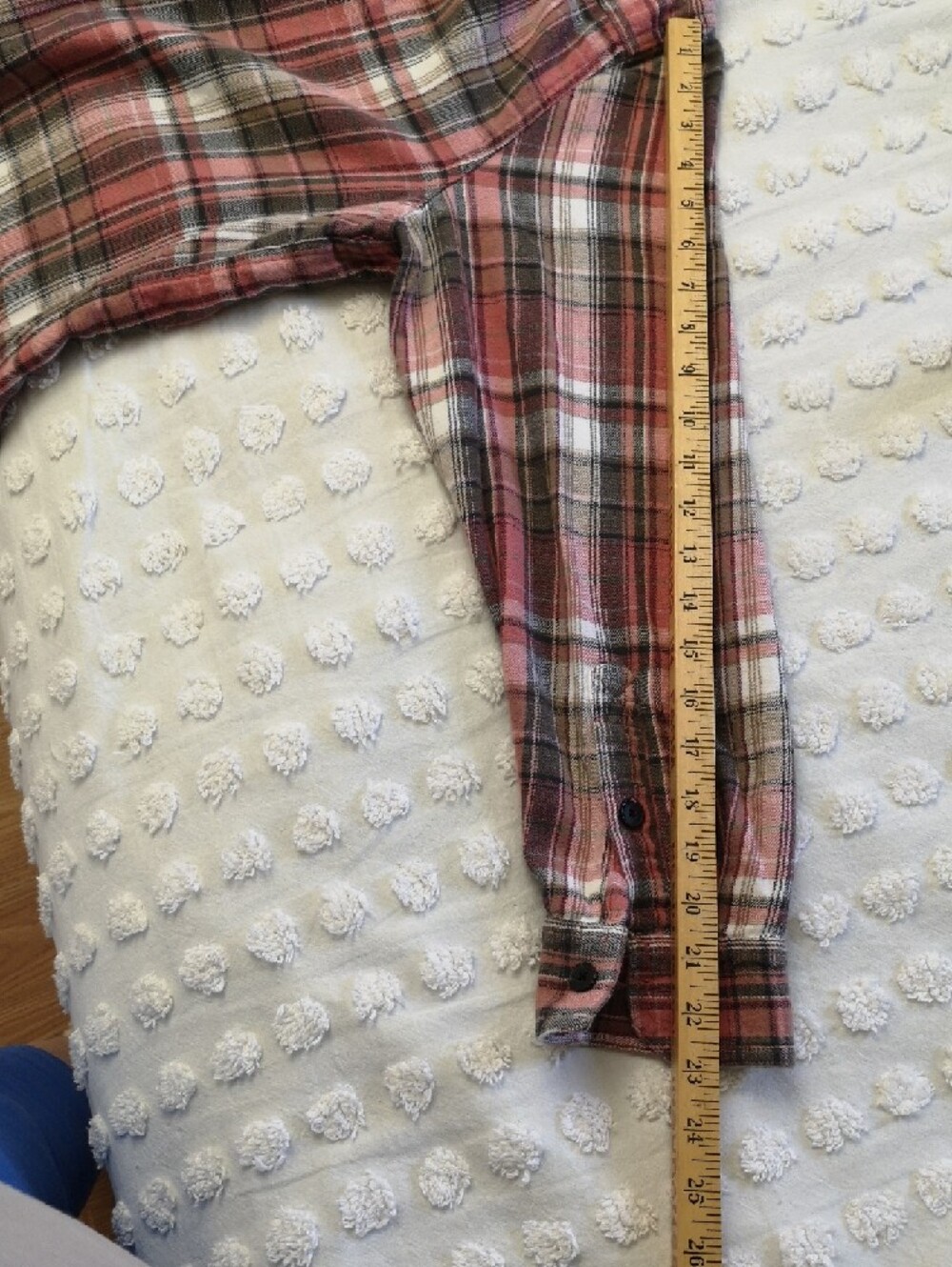 Tilley Pink and Gray Plaid Button-Up Shirt Size XXL - Picture 9 of 11
